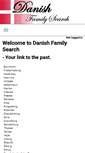 Mobile Screenshot of danishfamilysearch.com